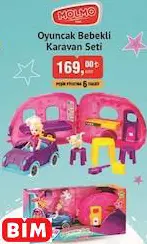 MOLMO TOYS OYUNCAK BEBEKLİ KARAVAN SETİ
